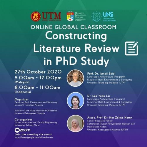 Constructing Literature Review in PhD Study (1)