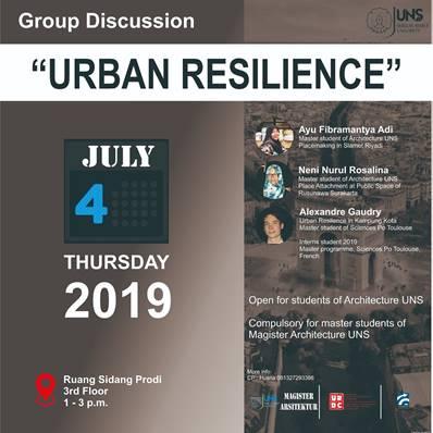 Group Discussion Urban Resilience (1)